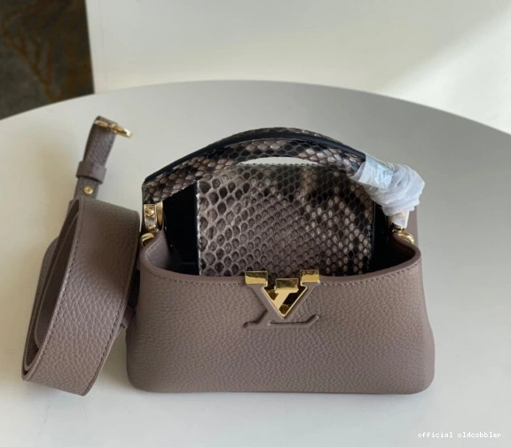Official oldcobbler LOUIS VUITTON CAPUCINES MINI 0802